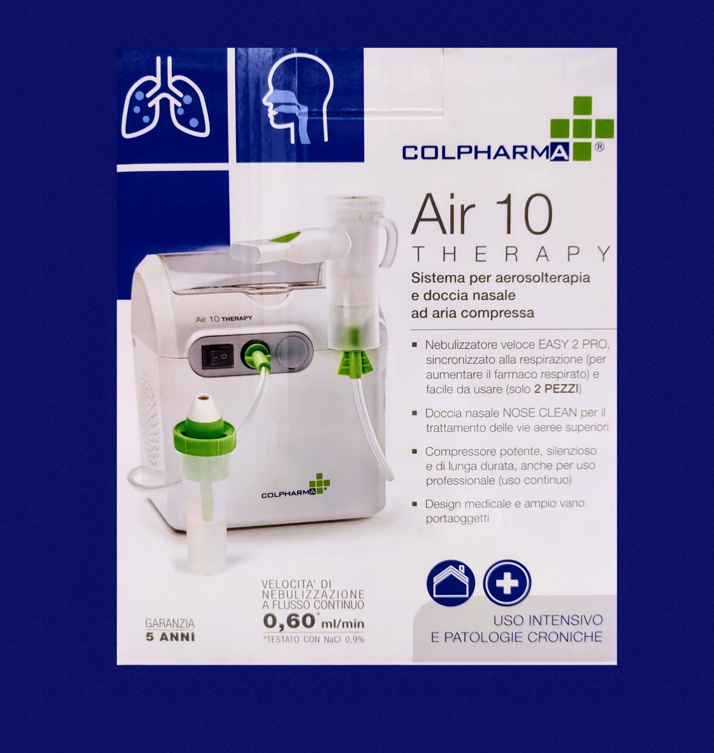 Colpharma apparecchio per aerosolterapia in farmacia pelizzo a udine
