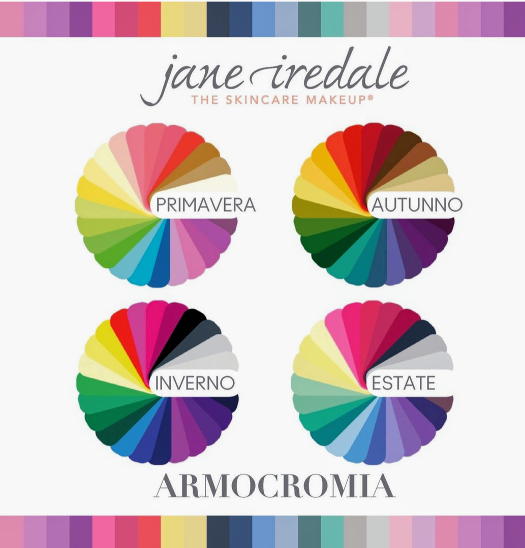 armocromia con jane iredale in farmacia pelizzo a udine