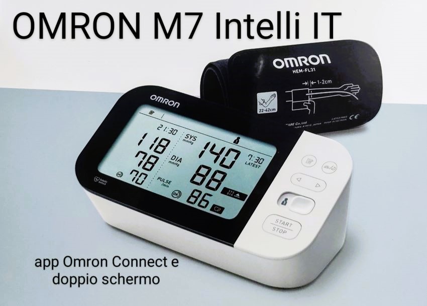 Omron M7 Intelli IT misuratore di pressione in farmacia pelizzo a udine