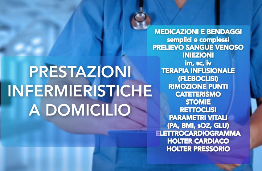 elenco prestazioni infermieristiche a domicilio