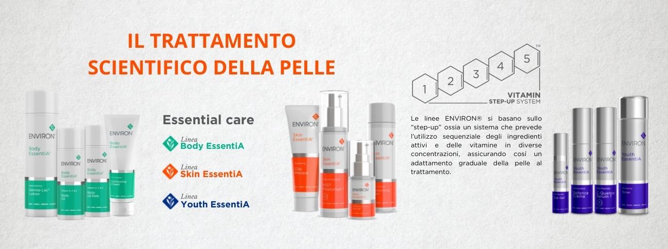 la linea environ skincare in farmacia pelizzo a udine