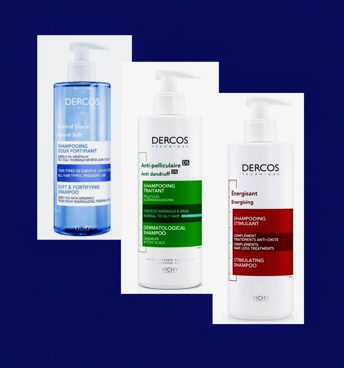 vichy dercos shampoo 400ml
